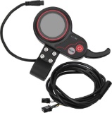 Keenso Electric Scooter Thumb Gas with Display, Electric Bicycle 2 in 1 Speedometer