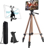 Tripod Mount for iPad Pro 12.9 11 10.5, iPad Air Mini, Surface Galaxy Tab 3.5 to 34.3 cm