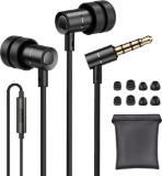 Linklike Ultra-Small Noise Cancelling Headphones, Hifi 4D Stereo In-Ear Headphones Cable