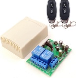 DieseRC 433MHz RF Wireless Remote Control Switch Wireless 2 Channels AC 220V 230V 240V
