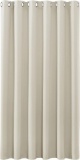 PONY DANCE Curtains for Children's Room Girls ? 1 Piece, H 210 x W 200 cm, Light Beige