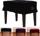 Monkeysell Full Piano Cover Cleaning Cloth Art More Pleuche Decorated with Macrame