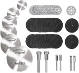Jayzuum 42-Piece Circular Saw Blade Set for Dremel, Accessories Multitool Tool Repair Tool