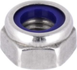 meinschraubenversand.de Self Locking Nuts M12 Pack of 25 DIN 985 Stainless Steel Nuts