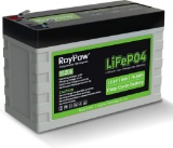 RoyPow LiFePO4 Deep Cycle Battery - 6Ah 12V Rechargeable Lithium Iron Phosphate Battery