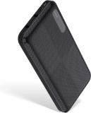JvGoal Power Bank 10000mAh Pocket-Size Portable Charger Dual 2.4A USB Ports Mini External Battery