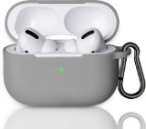 Mateprox AirPods Pro Case Silicone Case Compatible with AirPods Pro, Grey