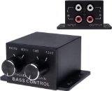 Keple Universal Car Audio Amplifier Bass RCA Level Remote Control Volume Control