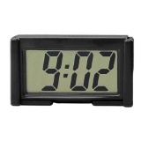 Febelle Mini Car Clock Car Truck Dashboard Time Self-Adhesive Holder Vehicle Electronic