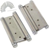 Merry Tools 54611040 4 1 Pair Stainless Steel Double Action Spring Hinge Door Hinges 100 mm