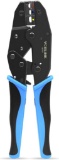 VCELINK GJ707 Crimping Pliers with Ratchet Function for Insulated Cable Lugs Crimping Plier