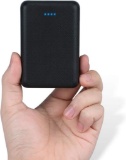 POSUGEAR Power Bank 10000mAh, Portable Charger Mini with 2 USB Ports, Powerbank 15W Black