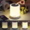 Homecube Bedside Lamp with Bluetooth Speaker, Smart Portable Touch Lamp Mood Night Light