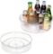 Puricon 2 Pack Clear Lazy Susan Turntable Organizer (12 Inch & 10