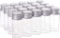 Benecreat 20 X 10 Ml Clear Glass Bottles, Candy Bottle With Aluminium Screw Cap, Empty Sample Jars
