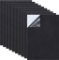 BENECREAT Self-Adhesive Foam Board Black Non-Slip EVA Foam Mat 210mm x 300mm x 1mm Thick Pack of 10