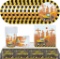 MEZHEN Digger Party Tableware Children's Birthday Decoration Birthday Digger Party Decoration Set