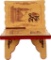 PRETYZOOM Wooden Book Holder Folding Kuran Bible Holy Book Stand Cookbook Holder Music Stand