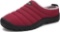 Ubfen men ladies slippers winter pls warm. Cuddly home indoor outdoor slippers leisure EU 37 red