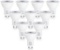 HYDONG GU10 LED Light Bulbs 8W Cool White 6000K, 70W Halogen Bulbs Equivalent