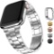 Fullmosa Apple Watch Straps 38mm 40mm 41mm Metal iWatch Straps Stainless Steel Replacement