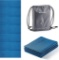 Avoalre Travel Yoga Mat Non Slip Foldable Portable Gym Mat Fitness Training Pilates, Blue