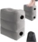Sunshine Smile Inflatable Footrests, Footrest Cushion, Leg Cushion, Foot Cushion, Gray