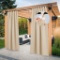 PONY DANCE Outdoor Curtain, Weatherproof Set of 2, H 213 x W 132 cm, Outdoor Curtains