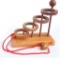 Logica Puzzles Art. Free The Mouse - Wooden Brain Teaser in Fine Wood