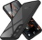 Mateprox Cases for Samsung Galaxy S22, Crystal Clear Hard PC Shockproof - Black