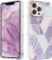 Mateprox Mobile Phone Case Rigid Shockproof Glitter for iPhone 13 Pro Max 6.7