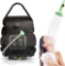 LUPATDY Solar Shower Outdoor, 20 L Camping Shower Water Bag Heating with Shower Head, Black