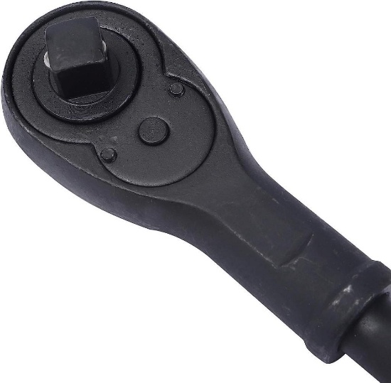 KATSU 3/4" Reversible Ratchet Wrench 24 Teeth Reversible Ratchet Socket Handle Chrome Vanadium Steel