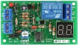 1 Piece DC 12V Display LED Countdown Timer Adjustable Switching Module Relay On / Off Switch Module