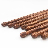 Drumsticks 5A Delmkin Wood Drumsticks Practice Sticks for Students and Adults