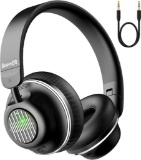 SuperEQ Active Noise Canceling Headphones, Bluetooth 5.0 Headphones On Ear, Wireless Headset