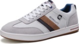 ARRIGO BELLO Men's Leisure Shoes, Trainers, Walking Shoes, Work Shoes (43EU, Gray white)