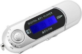 ASHATA Portable USB MP3 Player, Mini USB Stick MP3 Player with Headphones