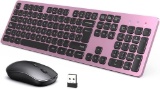 Wireless Mouse, 2.4G Computer Mouse, 2400 DPI Ergonomic Mouse, USB Receiver, 6 Buttons