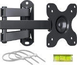 BONTEC 237 Full Motion Articulating TV Wall Mount Bracket for 13''-30'' LCD LED TVs, Tilt