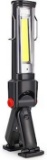 MXLEGNT Rechargeable Work Light, LED Workshop Clamp Light with Stand