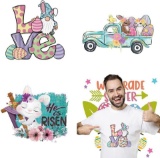 6pcs Heat Transfer Vinyls HTV Iron on Vinyl Cute DIY HTV Vinyls Colorful Vinyl Sheets Hat