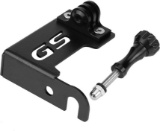 Kimiss Aluminium Fixable Motorcycle Camera Mount Front Left (Black)