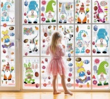 129 Pieces Per 9 Piece Window Picture, Easter Bunny Set, Window Picture, Easter Branch