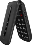 Ukuu Folding Mobile Phone without Contract w/ Large Buttons, Senior Mobile Phone Black