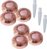 Poweka Replacement Heads for Flawless Hair Remover, Pack of 6