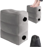 Sunshine smile Inflatable Footrests, Footrest Cushion, Leg Cushion, Foot Cushion, Portable