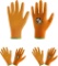 HLDD HANDLANDY Kids Gardening Gloves 3 Pairs Candy Color Kids Gardening Gloves