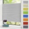 Zarnan Pleated Blind - No Drilling Required - Pleated Blind with Klemmfix Brackets