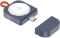 DolDer 2.5 W Compact Wireless Magnetic Charger for Apple Watch 7/6/5/4/SE, Blue